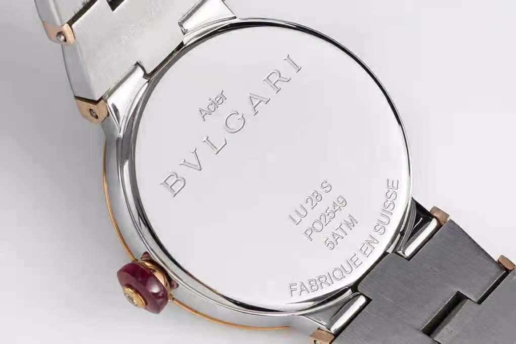 Lvcea Emerald Green Dial in Rose Gold/Steel with D1am0nd Bezel