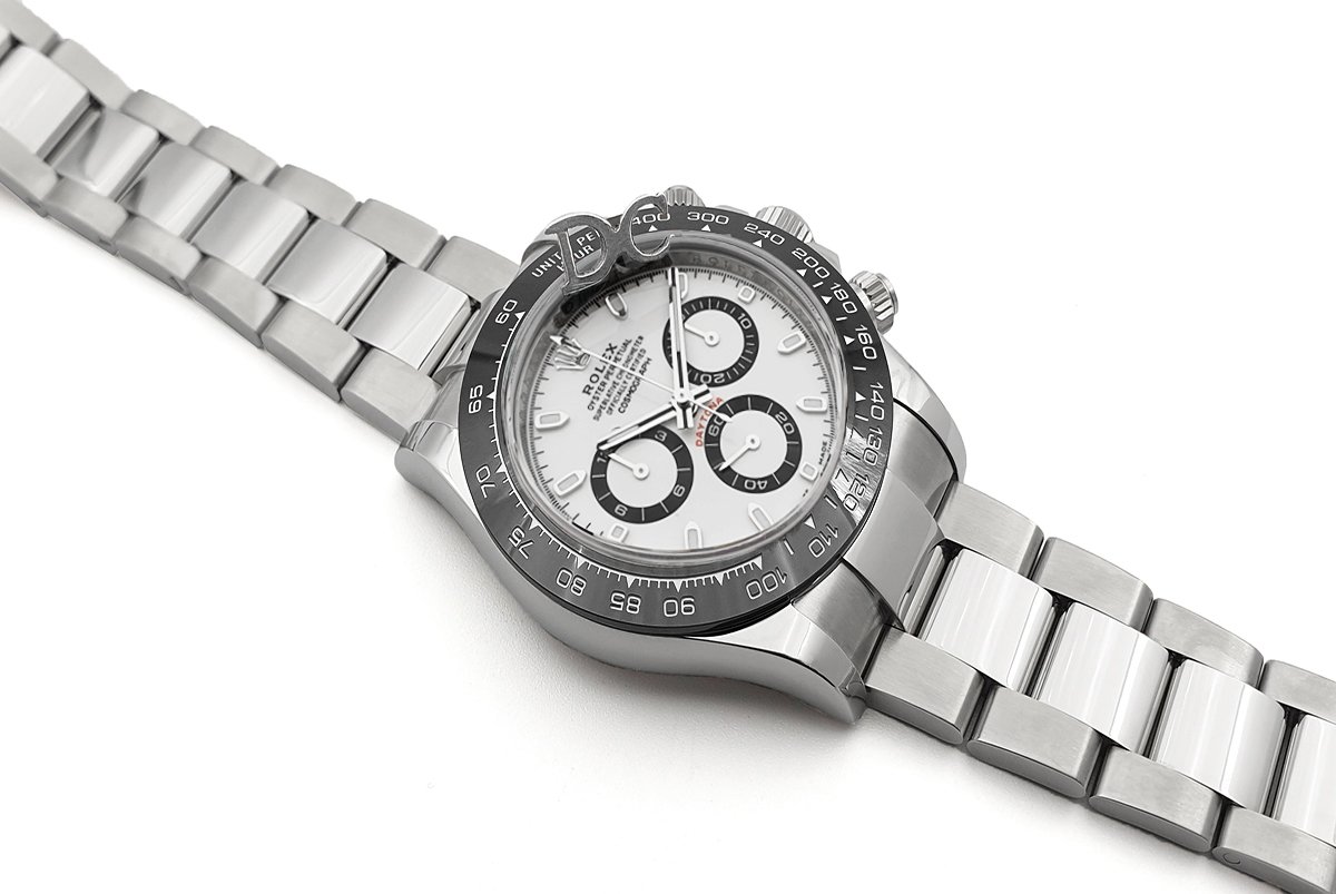 Daytona 116500LN White Dial in Steel